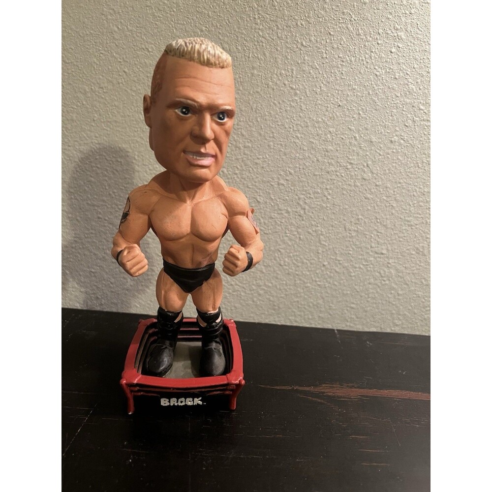 WWE WWF UFC Brock Lesnar Bobble Head Superstars Collectors Edition